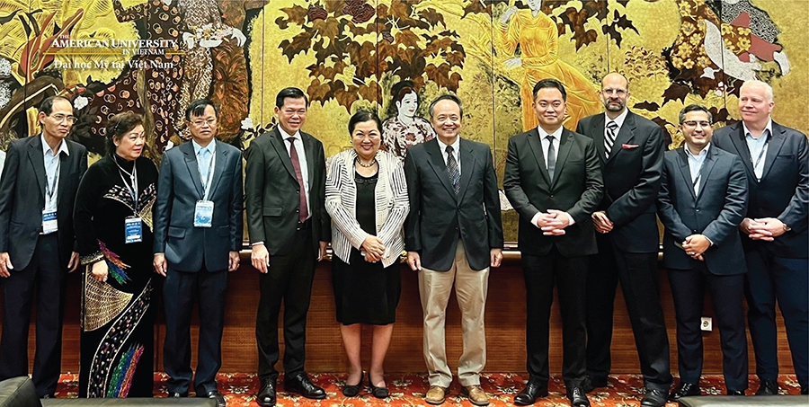 Virginia Commonwealth University Visited The American University In Vietnam For Comprehensive Partnership